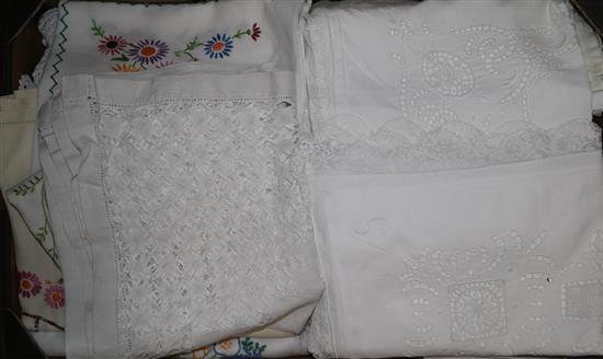 A collection of linen